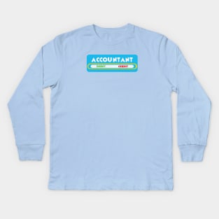 Accountant Kids Long Sleeve T-Shirt